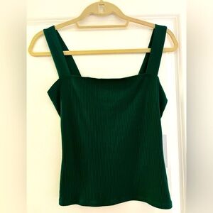 Reformation Medium Green Tank Top